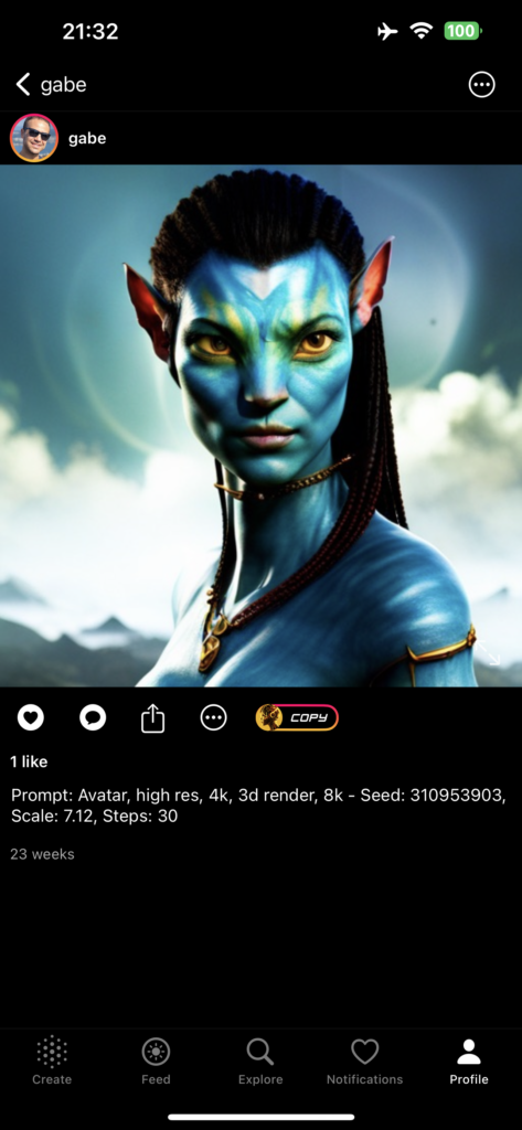Avatar, high res, 4k, 3d render, 8k